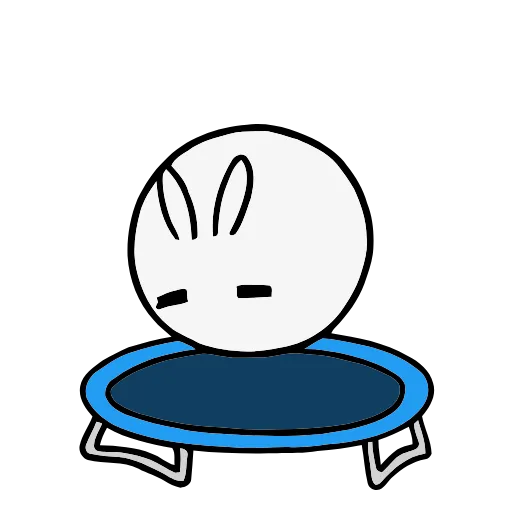 🐰 Стикер «Snowball Rabbit» для Telegram