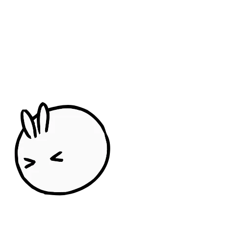 😆 Стикер «Snowball Rabbit» для Telegram