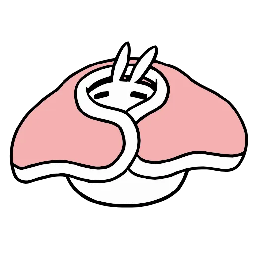 😶 Стикер «Snowball Rabbit» для Telegram