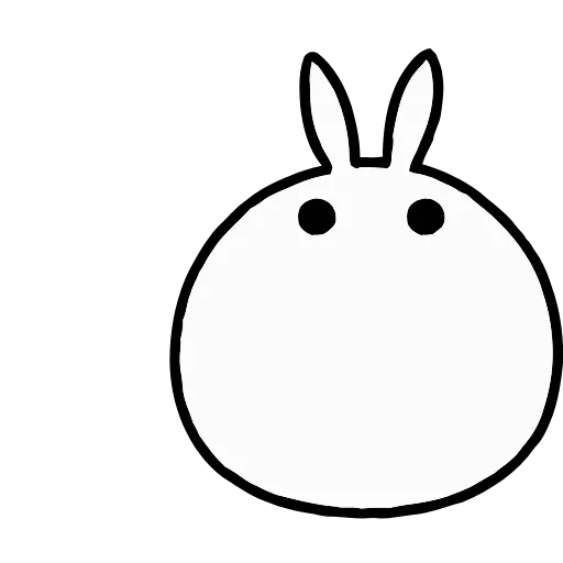 😉 Стикер «Snowball Rabbit» для Telegram