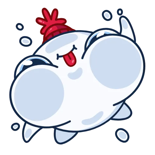 🫥 Эмодзи «Snowball» для Telegram