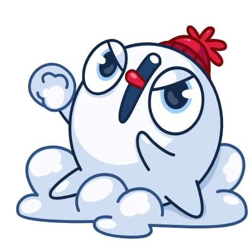 Стикер 6 Snowball