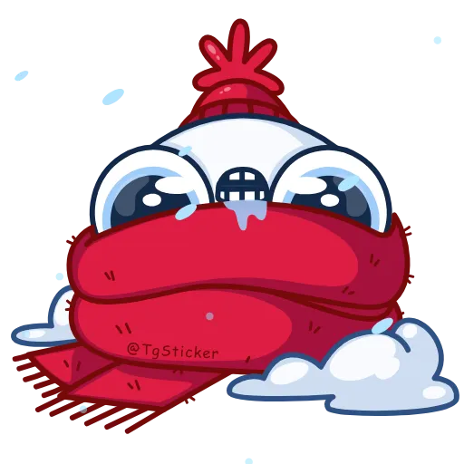 Стикер 10 Snowball