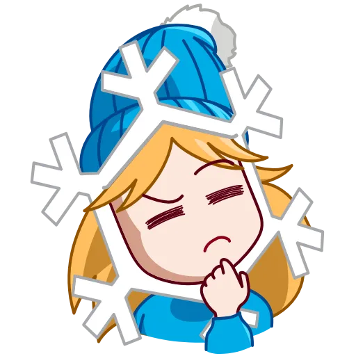 Стикер 11 Snowflake