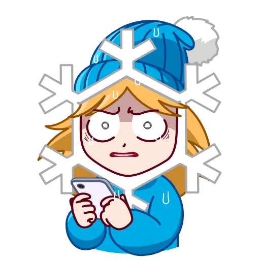Стикер 12 Snowflake