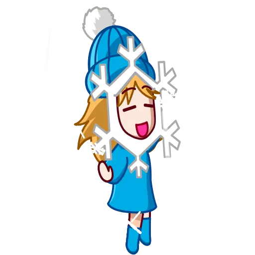 Стикер 9 Snowflake