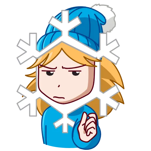 Стикер 25 Snowflake