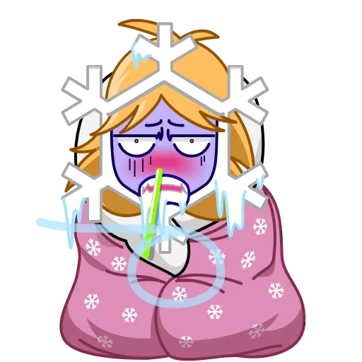 Стикер 7 Snowflake