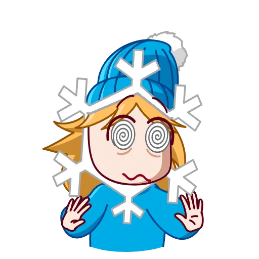Стикер 17 Snowflake
