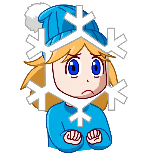 Стикер 22 Snowflake