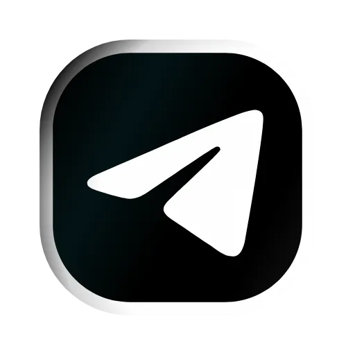 Стикерпак Black icons для Telegram