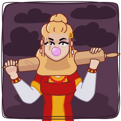 👿 Стикер «Sofia» для Telegram