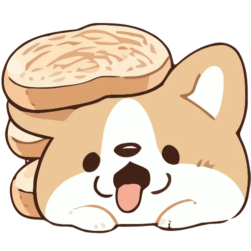 Стикер 39 Soft Corgi