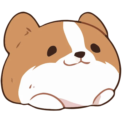 Стикер 38 Soft Corgi