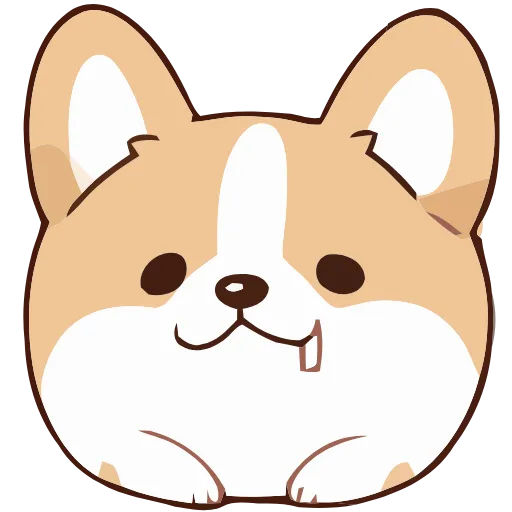 Стикер 29 Soft Corgi