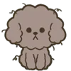 Стикер 23 Poodle