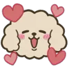 Стикер 3 Poodle