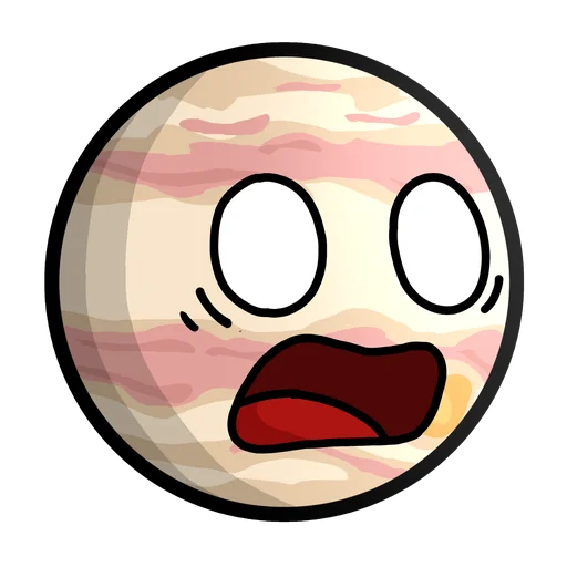 😧 Стикер «Шаранутый Космос» для Telegram