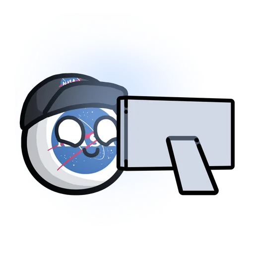 🖥 Стикер «Шаранутый Космос» для Telegram