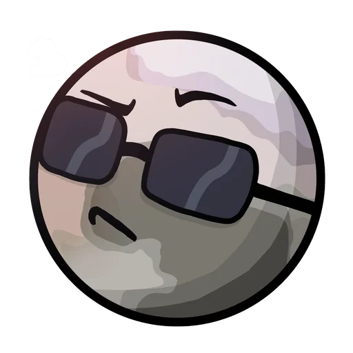😎 Стикер «Шаранутый Космос» для Telegram