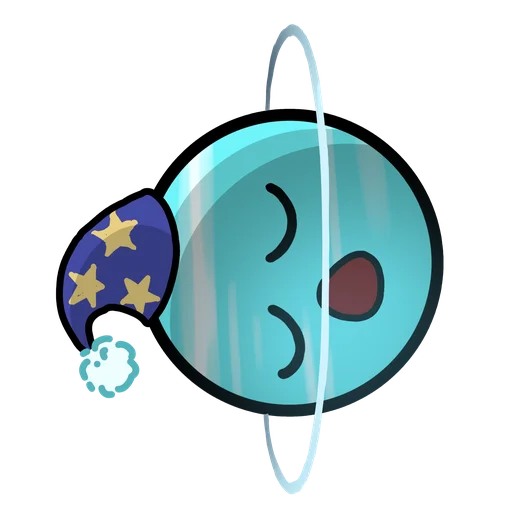 🛌 Стикер «Шаранутый Космос» для Telegram