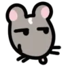 Стикер 56 🐀 Видеоанимированный набор эмоджи с крысками