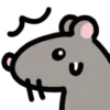 Стикер 43 🐀 Видеоанимированный набор эмоджи с крысками