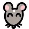 Стикер 45 🐀 Видеоанимированный набор эмоджи с крысками