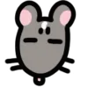 Стикер 50 🐀 Видеоанимированный набор эмоджи с крысками