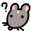 Стикер 52 🐀 Видеоанимированный набор эмоджи с крысками
