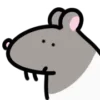 Стикер 41 🐀 Видеоанимированный набор эмоджи с крысками