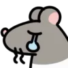Стикер 40 🐀 Видеоанимированный набор эмоджи с крысками