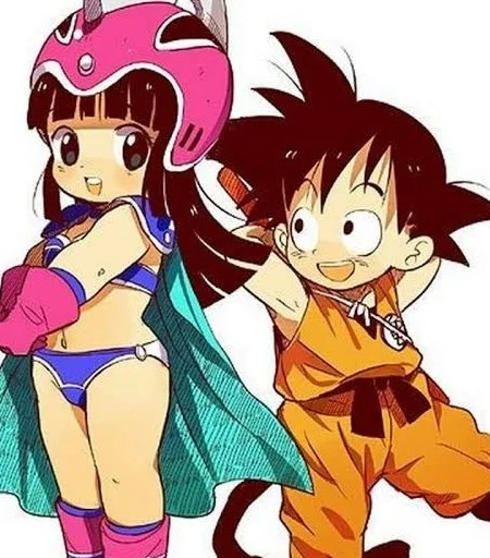 👩‍❤️‍👩 Стикер «Son Goku» для Telegram