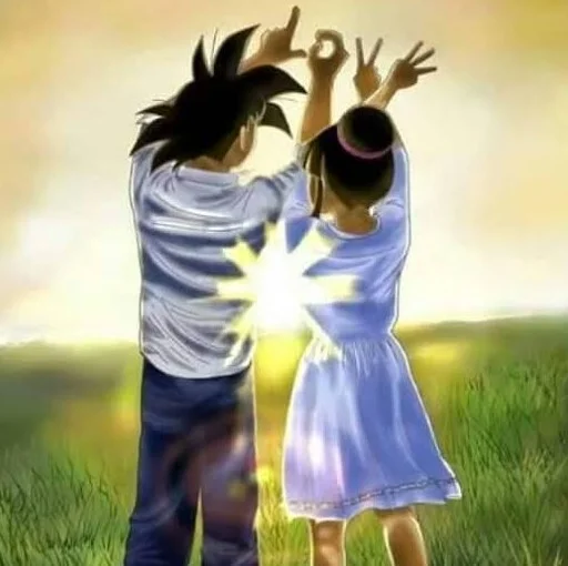 ❤️ Стикер «Son Goku» для Telegram