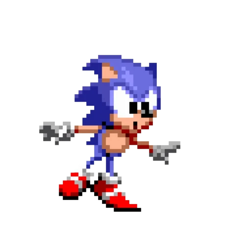 😮 Стикер «Sonic CD» для Telegram