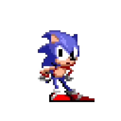 😠 Стикер «Sonic CD» для Telegram