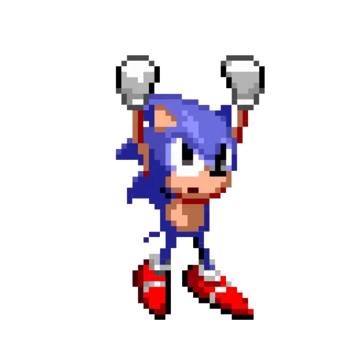 🏃 Стикер «Sonic CD» для Telegram