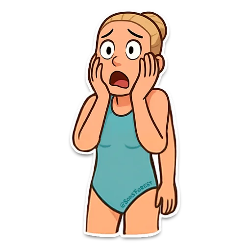 😱 Стикер «Sons of the Forest» для Telegram