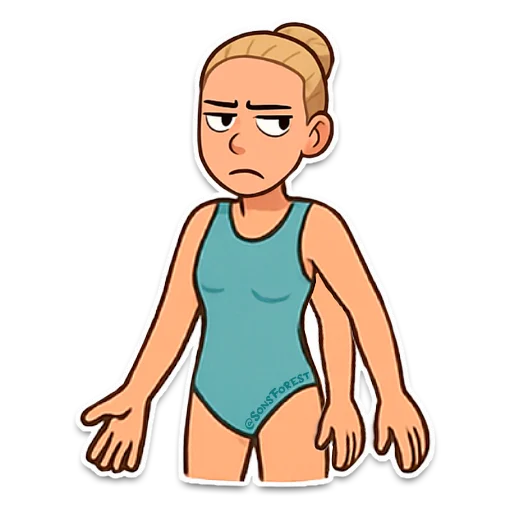 😾 Стикер «Sons of the Forest» для Telegram