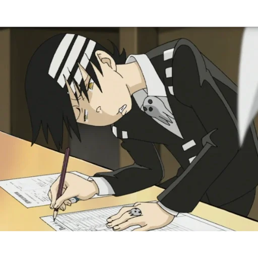 😢 Стикер «Soul Eater» для Telegram