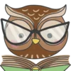 🤓 Эмодзи «Совушка - коричневые буквы, цифры, значки, таблички» для Telegram