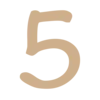 5️⃣ Эмодзи «Совушка - коричневые буквы, цифры, значки, таблички» для Telegram