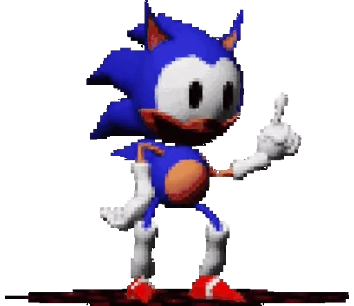 🌟 Стикер «Sonic.exe-gif» для Telegram