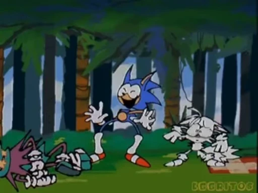 🌟 Стикер «Sonic.exe-gif» для Telegram