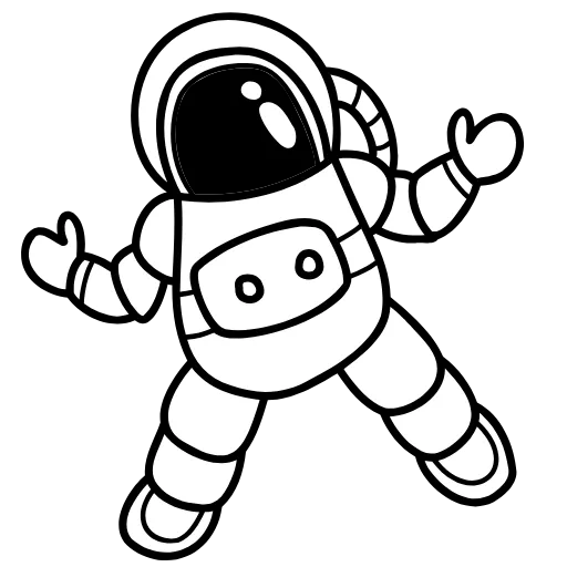 Стикер 17 Space Icons Adaptive