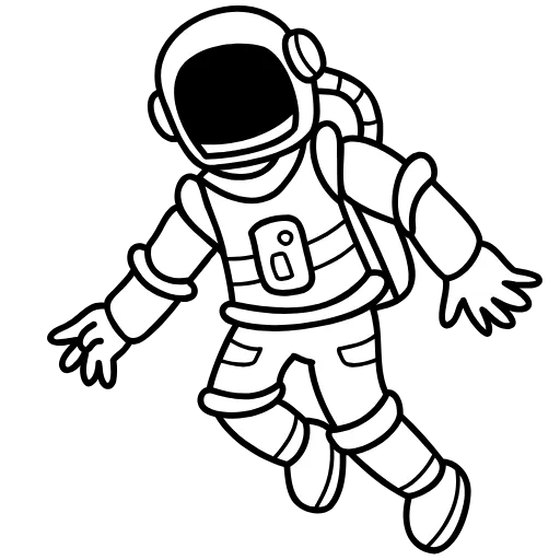 Стикер 18 Space Icons Adaptive