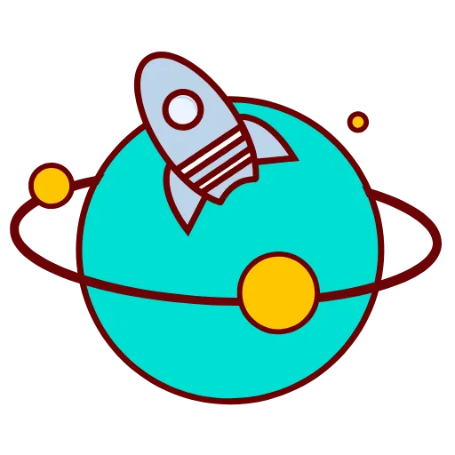 Стикер 41 Space Icons Adaptive