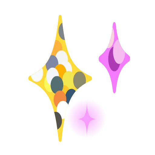 Стикер 8 Sparkles Emoji