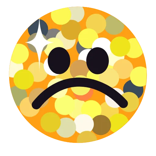 Стикер 35 Sparkles Emoji