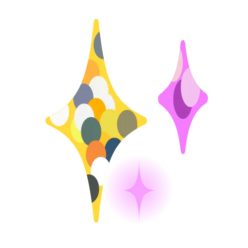 Стикер 7 Sparkles Emoji